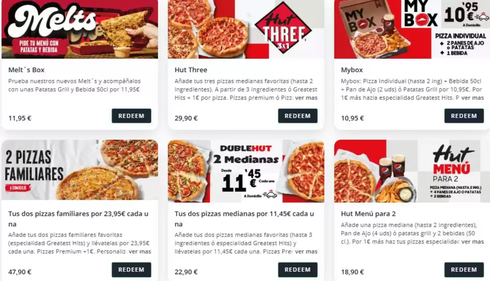 Catálogo Pizza Hut | Ofertas | 2026-07-02T00:00:00.000Z - 2026-07-15T00:00:00.000Z