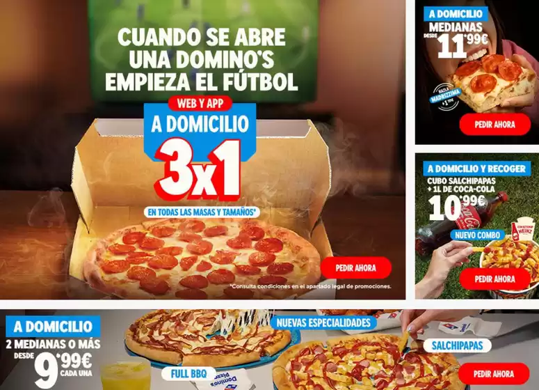 Catálogo Domino's Pizza | Promociones | 2026-07-02T00:00:00.000Z - 2026-07-15T00:00:00.000Z