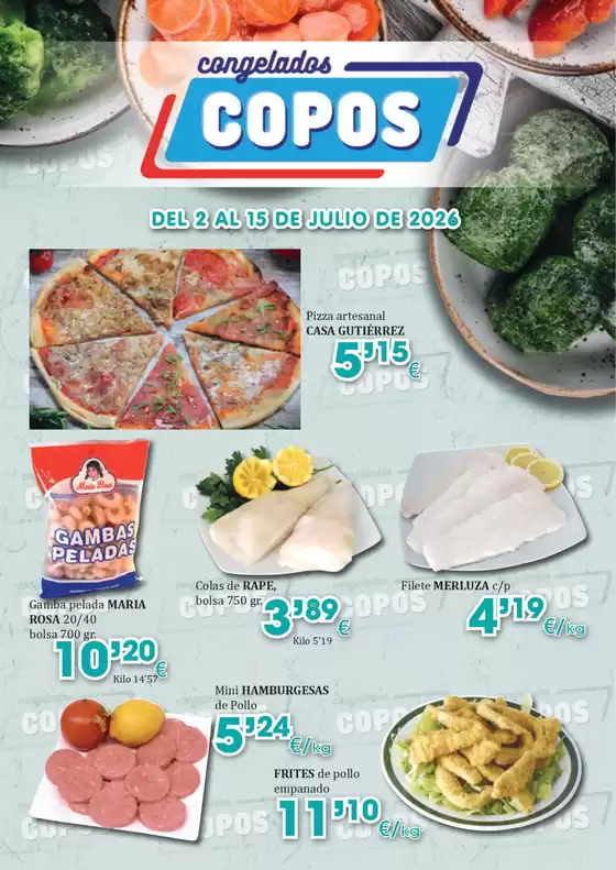 Catálogo Congelados Copos | Del 2 Al 15 De Julio De 2026 | 2026-07-02T00:00:00.000Z - 2026-07-15T00:00:00.000Z