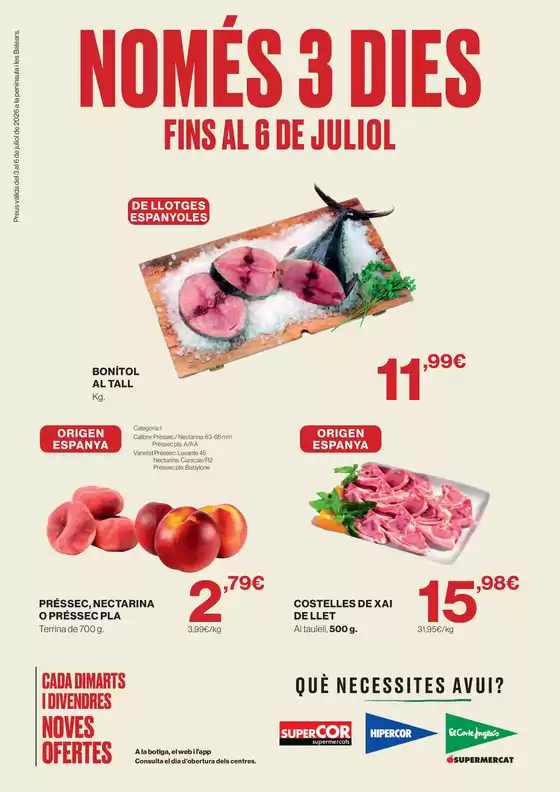 Catálogo Hipercor | Fins Al 6 De Juliol | 2026-07-03T00:00:00.000Z - 2026-07-06T00:00:00.000Z