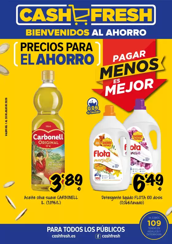 Catálogo Cash Fresh | Precios Para El Ahorro | 2026-07-01T00:00:00.000Z - 2026-07-31T00:00:00.000Z