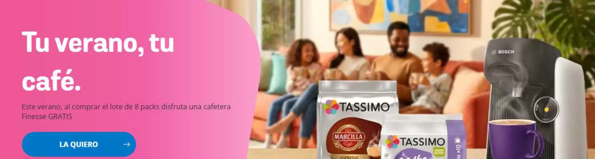 Catálogo Tassimo | Tu verano, tu café. | 2026-07-03T00:00:00.000Z - 2026-07-16T00:00:00.000Z
