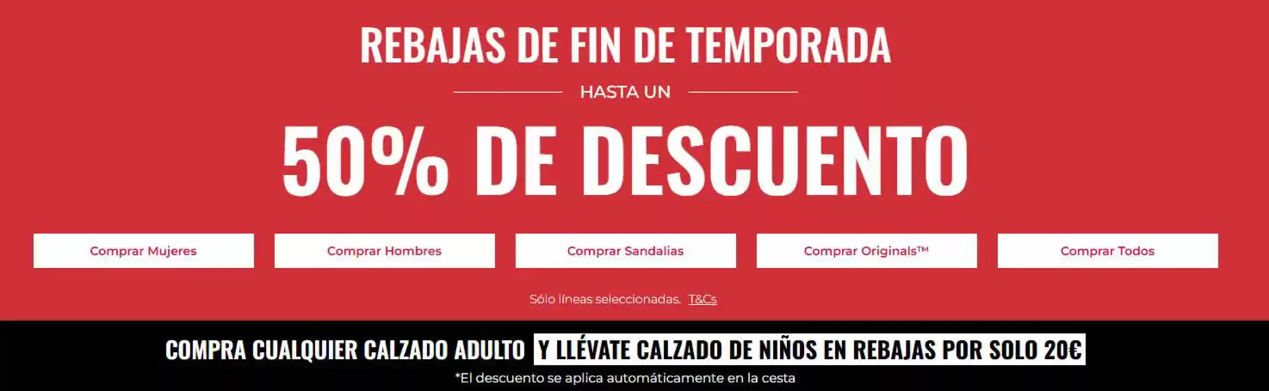 Catálogo Clarks | Rebajas De Fin De Temporada | 2026-07-03T00:00:00.000Z - 2026-07-16T00:00:00.000Z