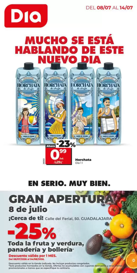Catálogo Dia en Maó | Gran apertura Dia del 08/07 al 14/07 | 2026-07-08T00:00:00.000Z - 2026-07-14T00:00:00.000Z