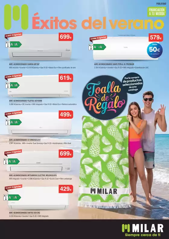Catálogo Milar en Obanos | Éxitos del verano | 2026-07-05T00:00:00.000Z - 2026-07-15T00:00:00.000Z