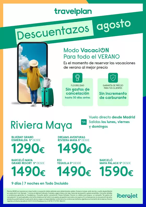 Catálogo Travelplan | Descuentazos agosto | 2026-08-01T00:00:00.000Z - 2026-08-31T00:00:00.000Z