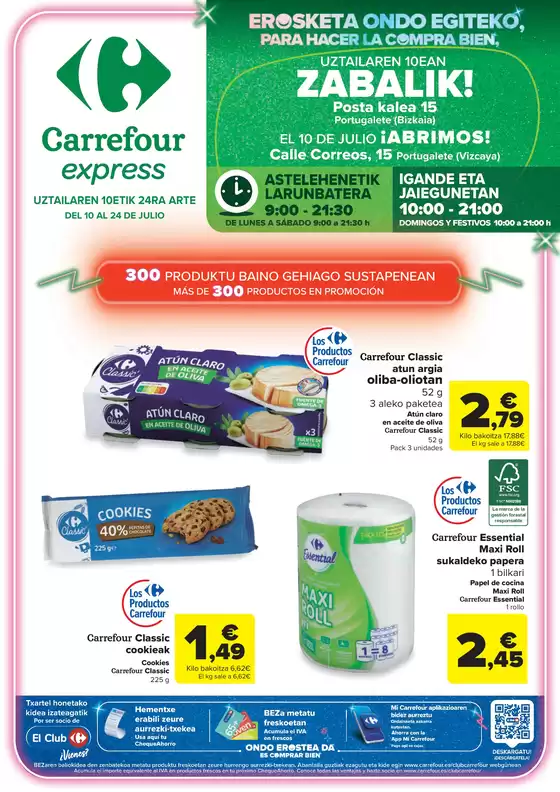 Catálogo Carrefour Express | ZABALIK | 2026-07-10T00:00:00.000Z - 2026-07-24T00:00:00.000Z
