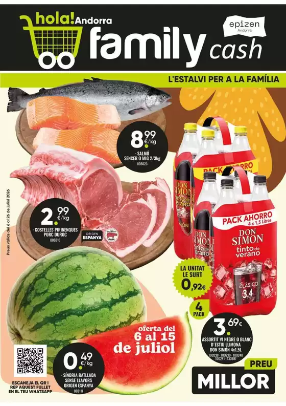 Catálogo Family Cash | L'estalvi per la familia | 2026-07-06T00:00:00.000Z - 2026-07-26T00:00:00.000Z