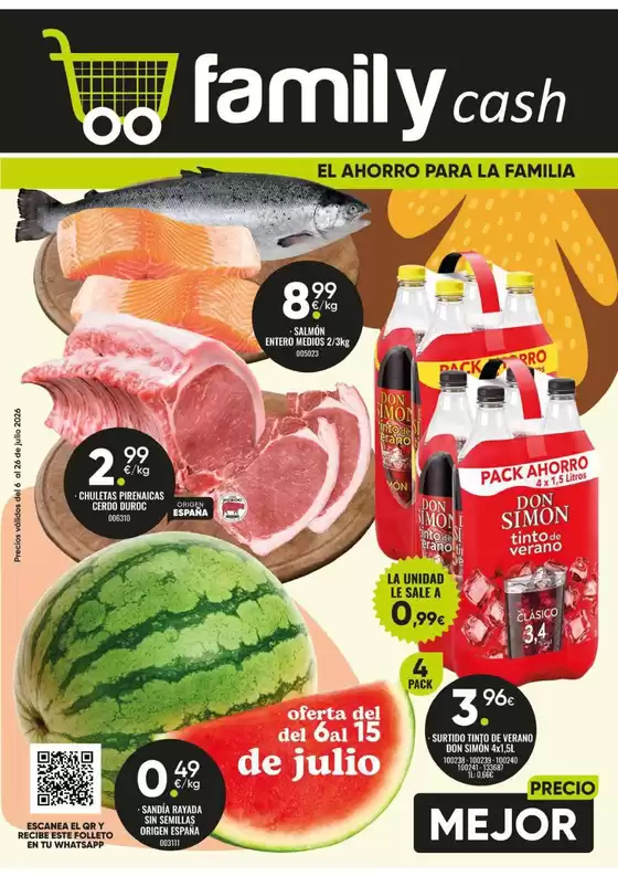 Catálogo Family Cash | El ahorro para la familia | 2026-07-06T00:00:00.000Z - 2026-07-26T00:00:00.000Z