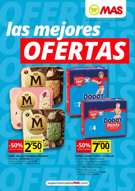 Catálogo Supermercados MAS | Ofertas válidas hasta el 30 de julio de 2026 | 2026-07-07T00:00:00.000Z - 2026-07-30T00:00:00.000Z