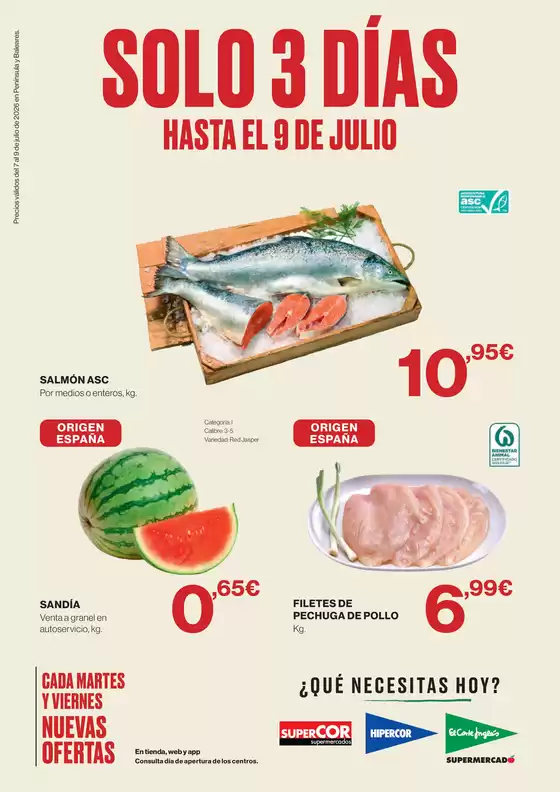 Catálogo Hipercor | Precios válidos del 7 al 9 de julio de 2026 en Península y Baleare | 2026-07-07T00:00:00.000Z - 2026-07-09T00:00:00.000Z