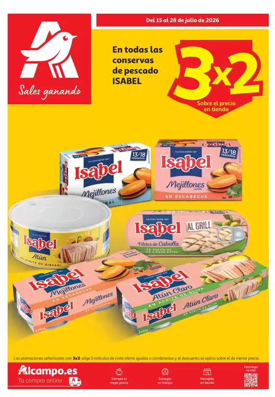 Catálogo Alcampo | Alcampo Superstore - Sales ganando | 2026-07-15T00:00:00.000Z - 2026-07-28T00:00:00.000Z