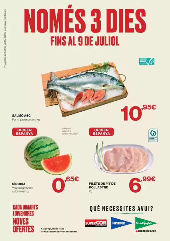 Catálogo El Corte Inglés en Sobrado (A Coruña) | NOMÉS 3 DIES | 2026-07-07T00:00:00.000Z - 2026-07-09T00:00:00.000Z