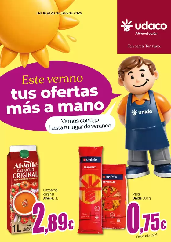 Catálogo UDACO | Este verano tus ofertas más a mano. Udaco | 2026-07-16T00:00:00.000Z - 2026-07-29T00:00:00.000Z