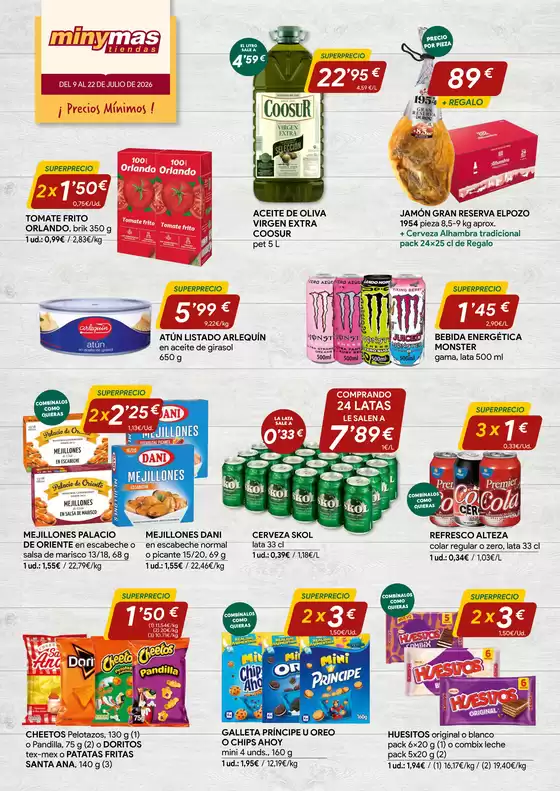 Catálogo minymas | ¡Precios Mínimos! | 2026-07-10T00:00:00.000Z - 2026-07-22T00:00:00.000Z
