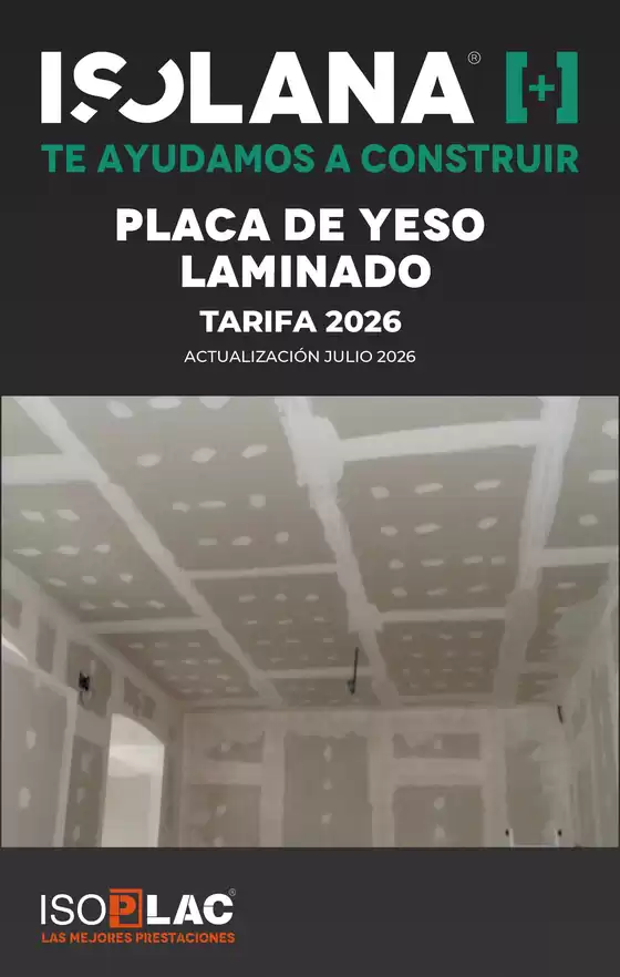 Catálogo Isolana | Tarifa 2026 actualización julio 2026 | 2026-01-01T00:00:00.000Z - 2026-12-31T00:00:00.000Z