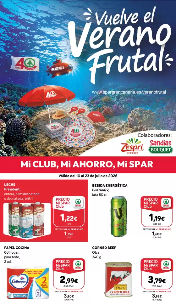 Catálogo SPAR Gran Canaria | Válido del 10 al 23 de julio de 2026 | 2026-07-10T00:00:00.000Z - 2026-07-23T00:00:00.000Z