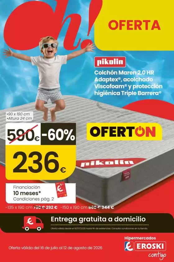 Catálogo Eroski en La Barosa | Ofertas | 2026-07-16T00:00:00.000Z - 2026-08-12T00:00:00.000Z