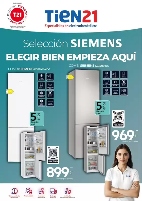 Catálogo Tien 21 | Selección Siemens Elegir Bien Empieza Aquí | 2026-07-13T00:00:00.000Z - 2026-08-31T00:00:00.000Z