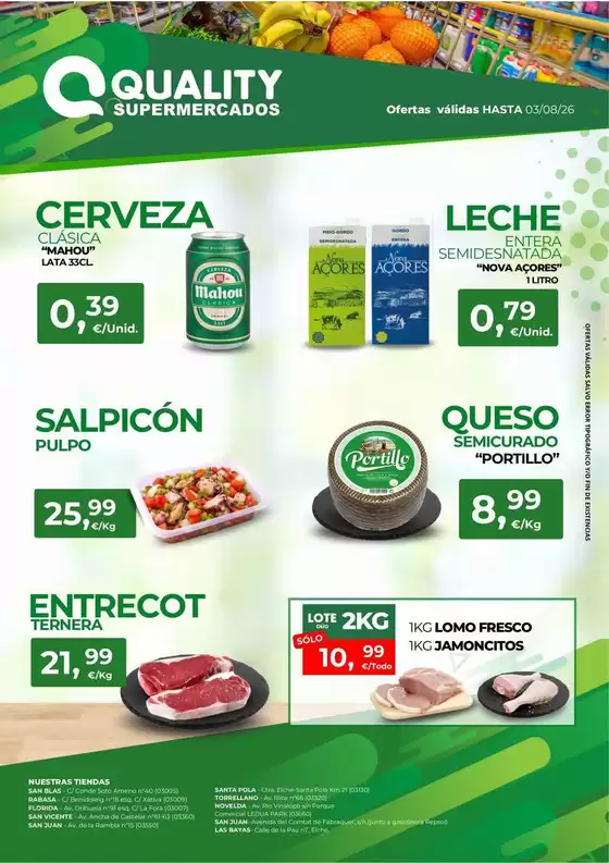 Catálogo Quality Supermercados | Ofertas Válidas Hasta 03/08/26 | 2026-07-11T00:00:00.000Z - 2026-08-03T00:00:00.000Z