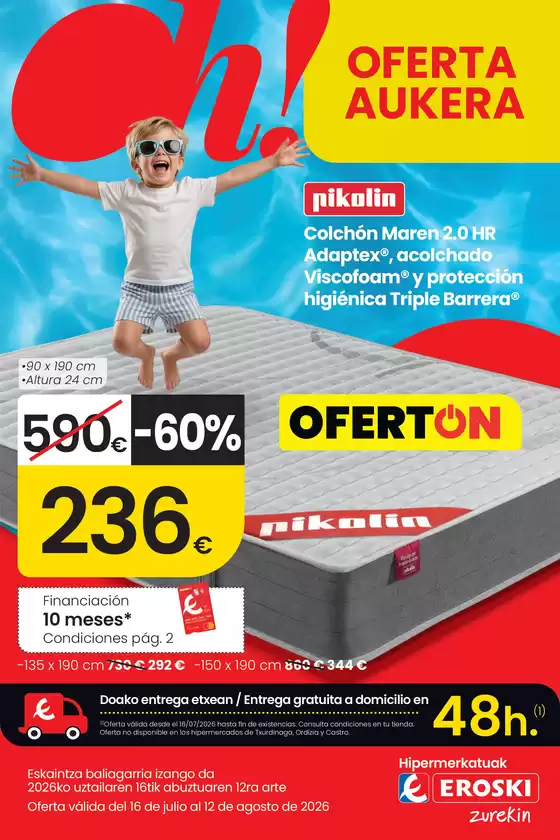 Catálogo Eroski en Santurtzi | OFERTA | 2026-07-16T00:00:00.000Z - 2026-08-12T00:00:00.000Z