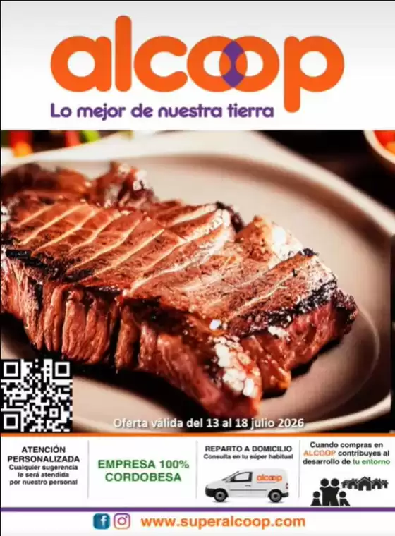 Catálogo Super Alcoop | Válido hasta el 18 de julio de 2026 | 2026-07-13T00:00:00.000Z - 2026-07-18T00:00:00.000Z