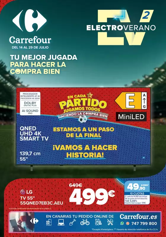 Catálogo Carrefour en Punta del Hidalgo | ELECTROVERANO II | 2026-07-14T00:00:00.000Z - 2026-07-29T00:00:00.000Z