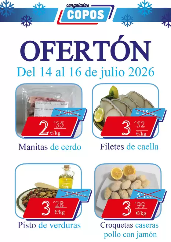 Catálogo Congelados Copos | Ofertón | 2026-07-14T00:00:00.000Z - 2026-07-16T00:00:00.000Z