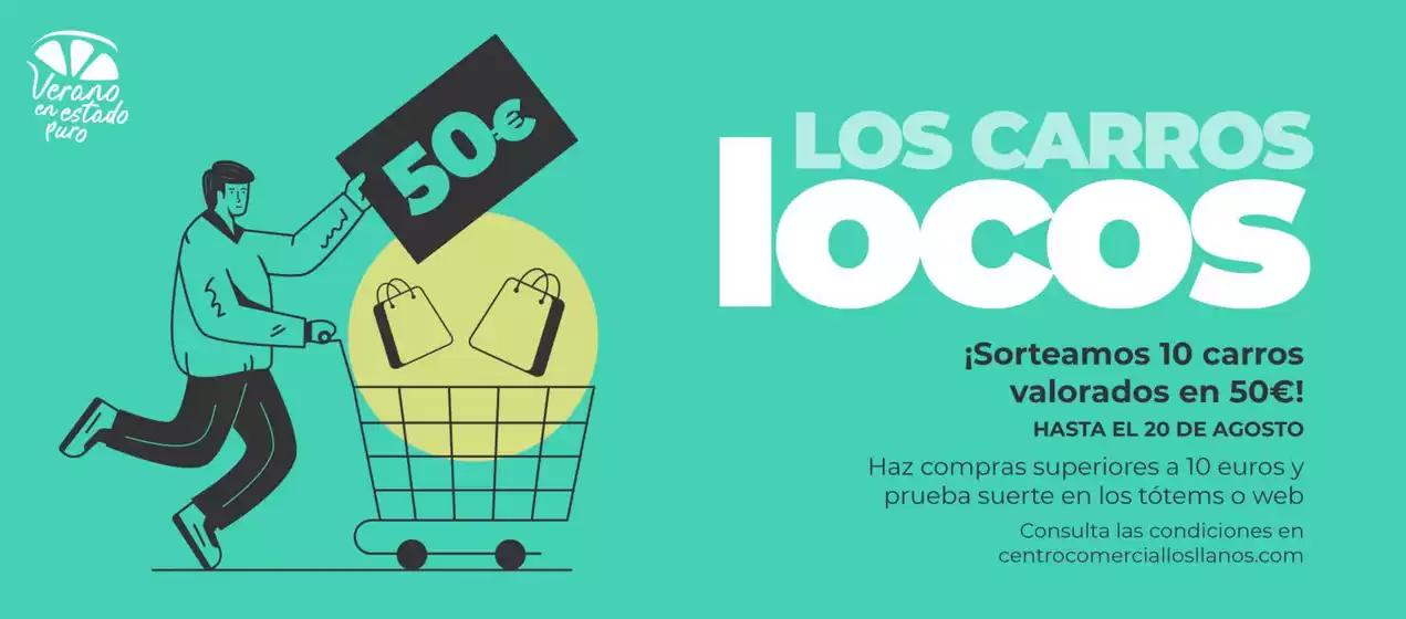 Catálogo Los Llanos | ¡Sorteamos 10 carros valorados en 50€! | 2026-07-14T00:00:00.000Z - 2026-08-20T00:00:00.000Z
