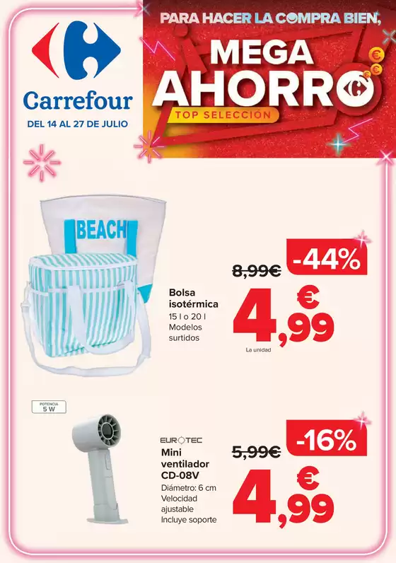 Catálogo Carrefour en El Puerto De Santa María | MEGA AHORRO | 2026-07-14T00:00:00.000Z - 2026-07-27T00:00:00.000Z