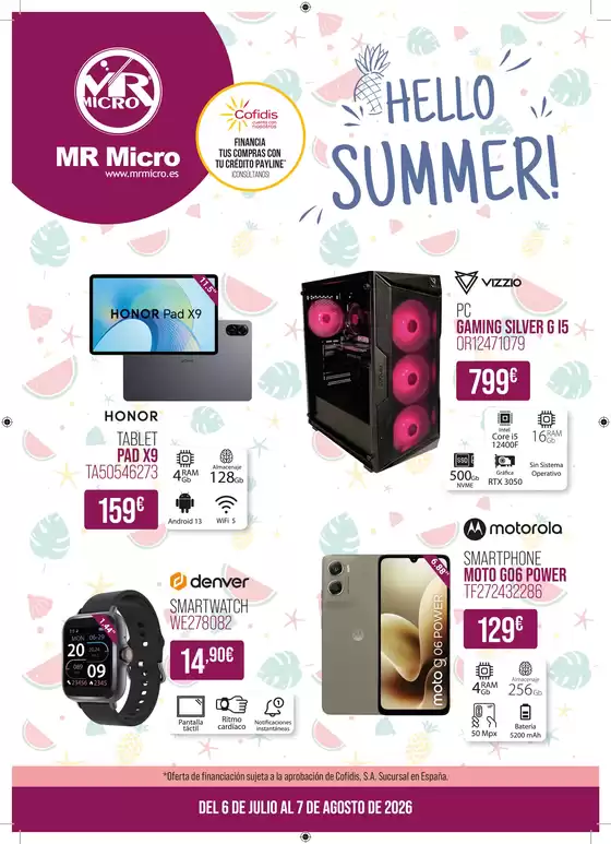 Catálogo MR Micro | Del 6 De Julio Al 7 De Agosto De 2026 | 2026-07-06T00:00:00.000Z - 2026-08-07T00:00:00.000Z