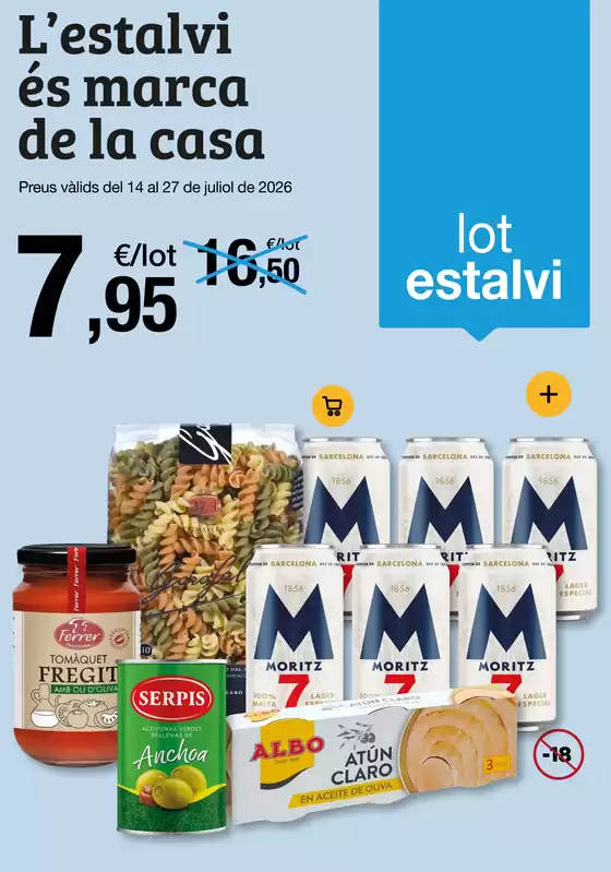 Catálogo BonpreuEsclat | L'estalvi és marca de la casa | 2026-07-14T00:00:00.000Z - 2026-07-27T00:00:00.000Z