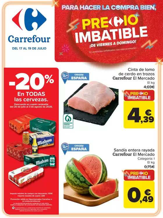 Catálogo Carrefour en Vall d Ebo | PRECIO IMBATIBLE | 2026-07-17T00:00:00.000Z - 2026-07-19T00:00:00.000Z
