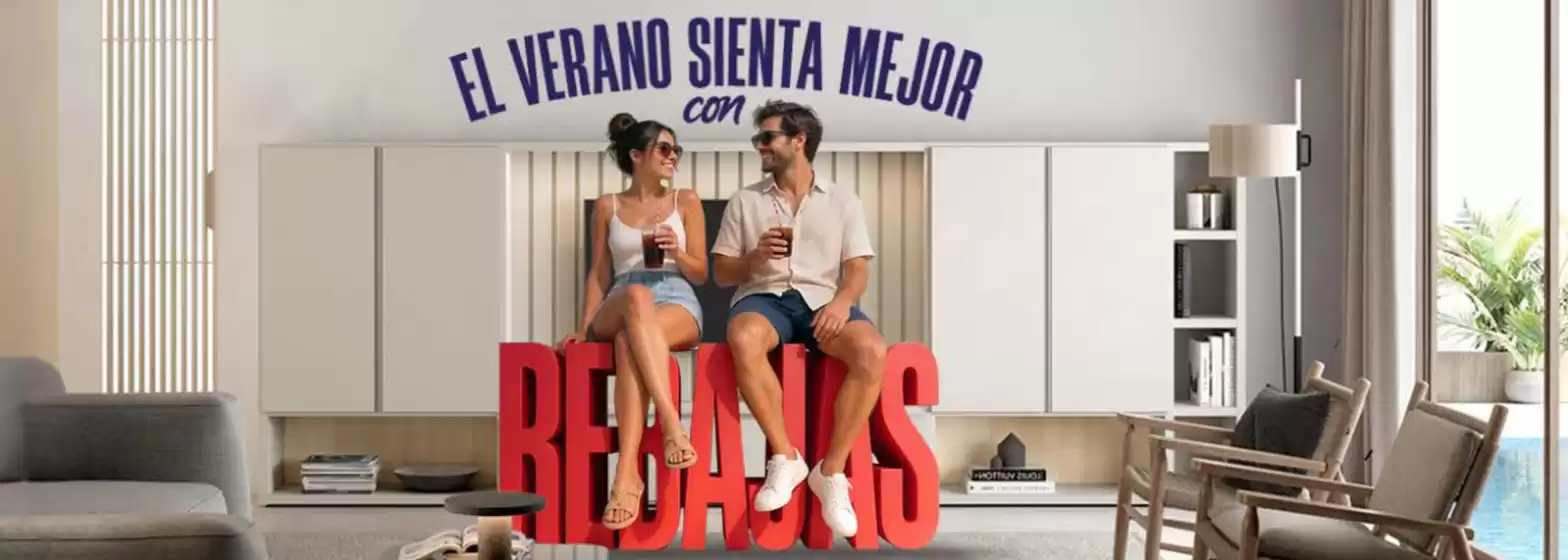 Catálogo Muebles La Factoría | El Verano Sienta Mejor Con Rebajas | 2026-07-15T00:00:00.000Z - 2026-07-28T00:00:00.000Z