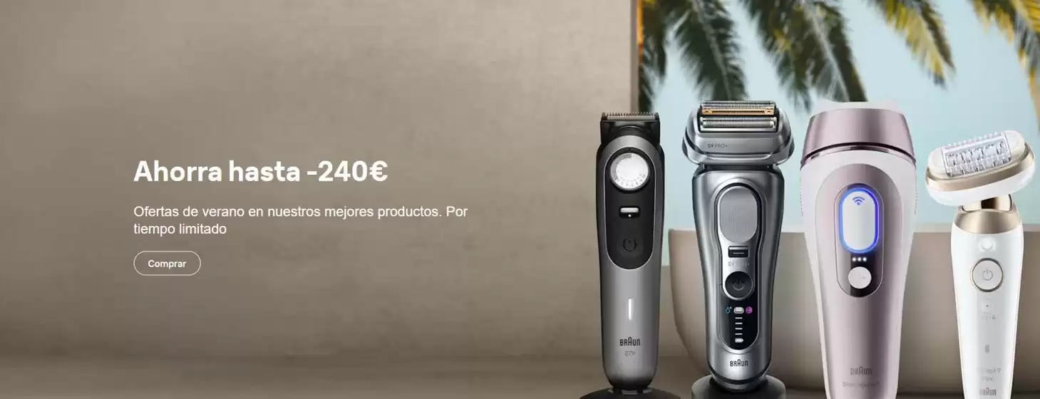Catálogo Braun en Arcos de la Frontera | Ahorra hasta -240€ | 2026-07-15T00:00:00.000Z - 2026-07-28T00:00:00.000Z