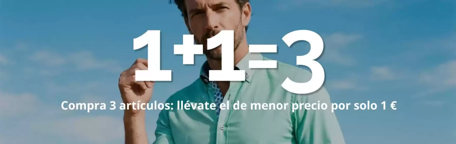 Catálogo 7 Camicie | 1+1=3 | 2026-07-15T00:00:00.000Z - 2026-07-28T00:00:00.000Z
