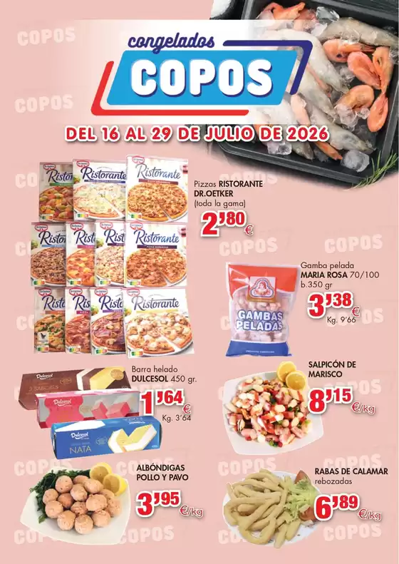 Catálogo Congelados Copos en Mogán | Del 16 Al 29 De Julio De 2026 | 2026-07-16T00:00:00.000Z - 2026-07-29T00:00:00.000Z