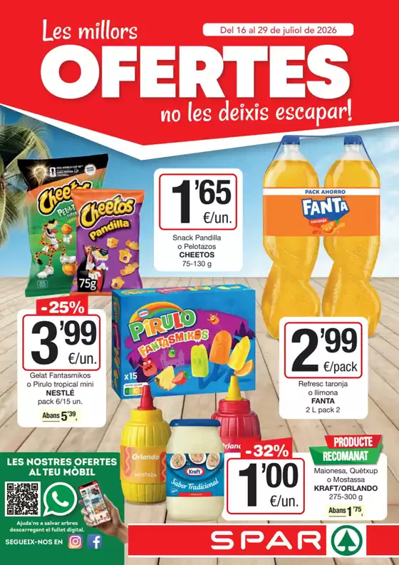 Catálogo SPAR Fragadis en Mogán | Les Millors Ofertes | 2026-07-16T00:00:00.000Z - 2026-07-29T00:00:00.000Z