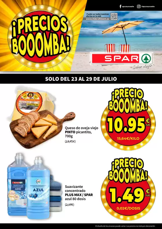 Catálogo SPAR en Mogán | Solo Del 23 Al 29 De Julio | 2026-07-23T00:00:00.000Z - 2026-07-29T00:00:00.000Z