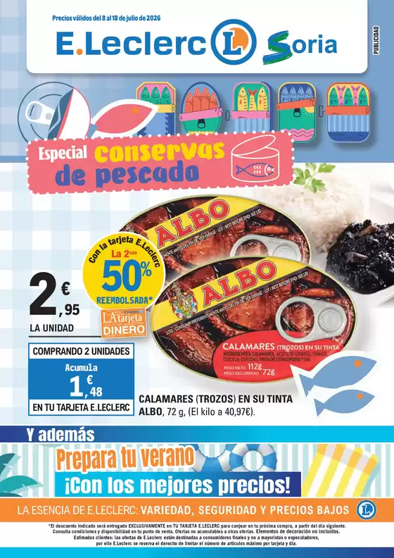 Catálogo E.Leclerc | Hasta el 18 de julio de 202 | 2026-07-16T00:00:00.000Z - 2026-07-18T00:00:00.000Z