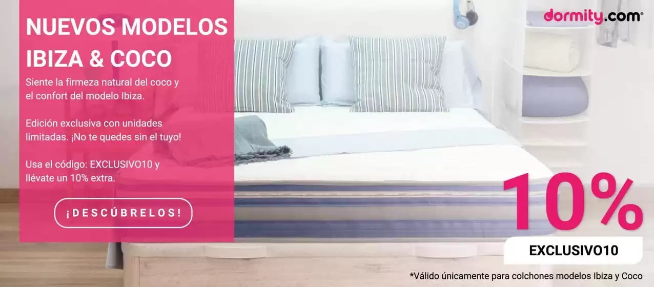 Catálogo Dormity | 10% Extra  | 2026-07-16T00:00:00.000Z - 2026-07-29T00:00:00.000Z