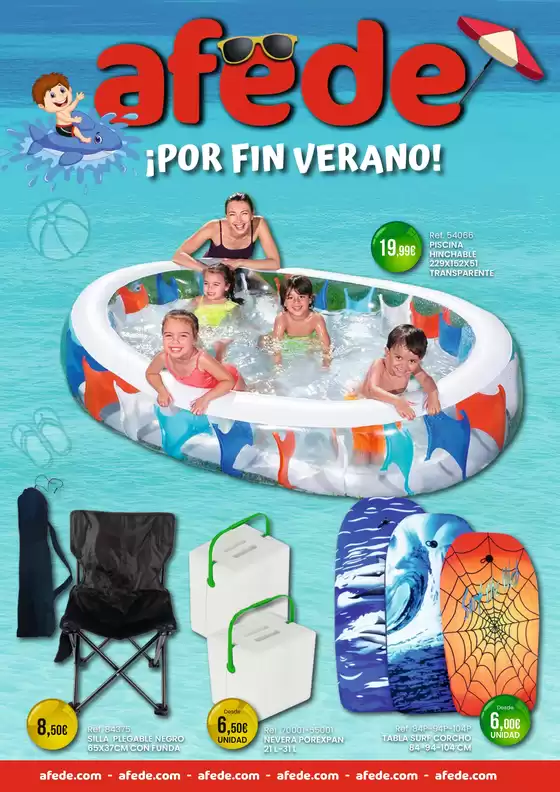 Catálogo Afede | ¡Por Fin Verano! | 2026-07-16T00:00:00.000Z - 2026-07-31T00:00:00.000Z