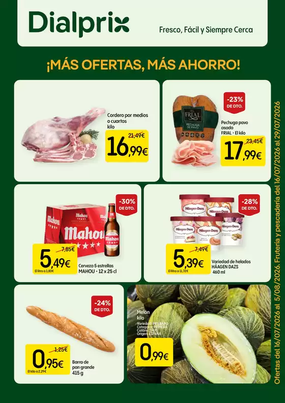 Catálogo Dialprix | ¡Más Ofertas, Más Ahorro! | 2026-07-16T00:00:00.000Z - 2026-08-05T00:00:00.000Z