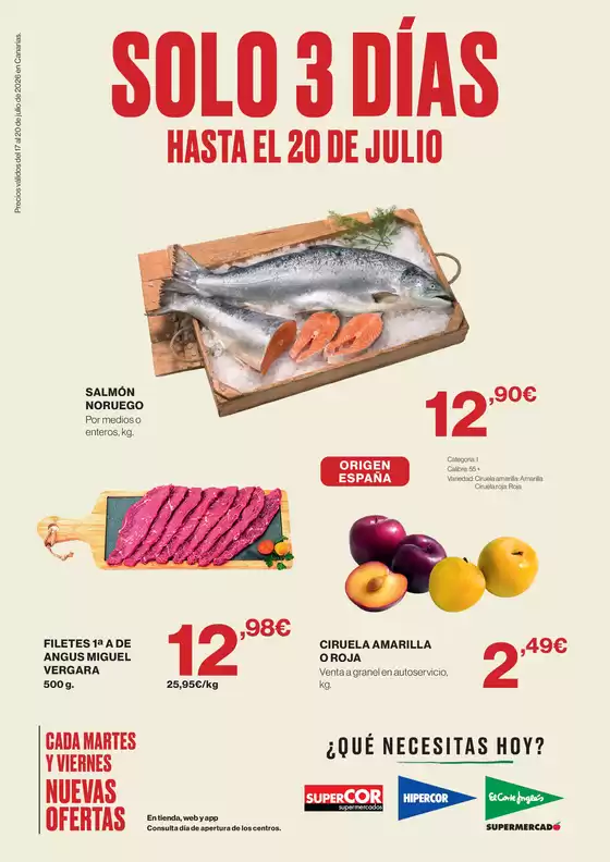 Catálogo Supercor | Solo 3 Días | 2026-07-17T00:00:00.000Z - 2026-07-20T00:00:00.000Z