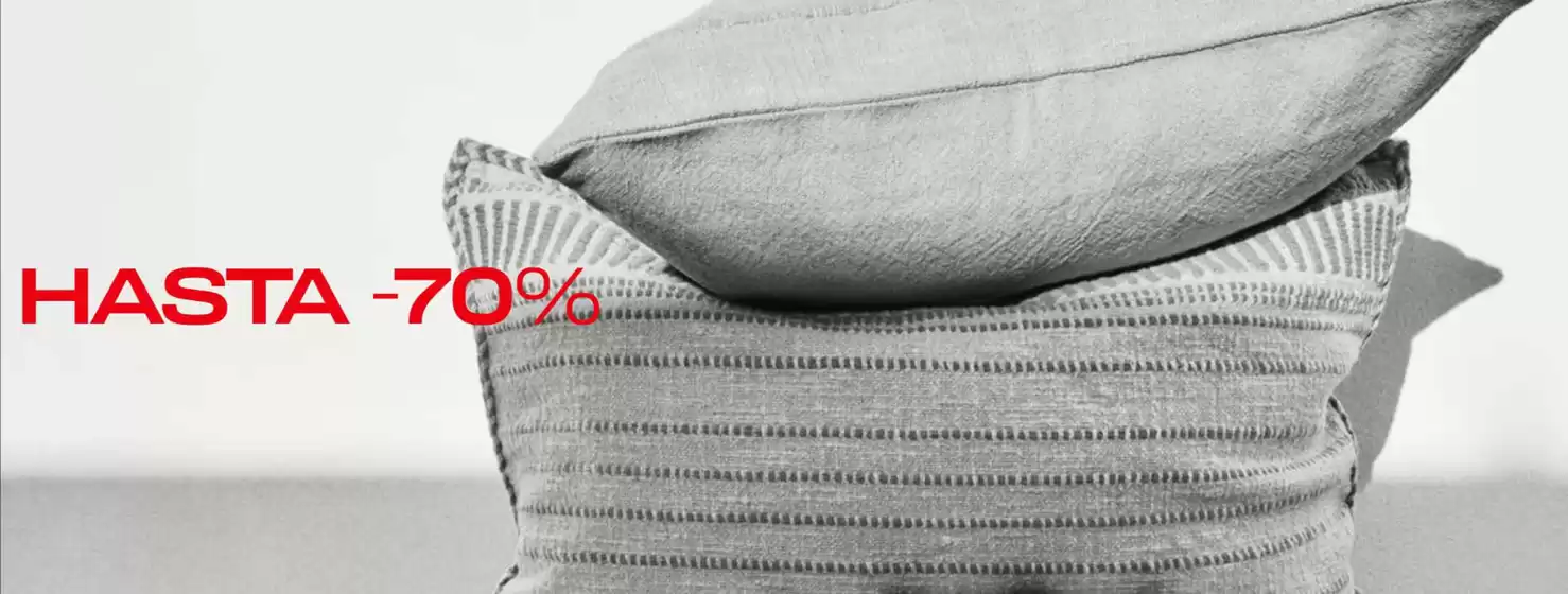 Catálogo H&M Home | Hasta -70% | 2026-07-17T00:00:00.000Z - 2026-07-30T00:00:00.000Z