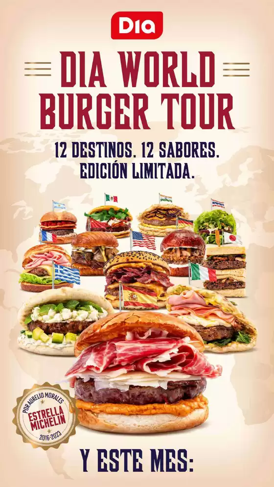 Catálogo Dia en Villamalea | Dia World Burger Tour | 2026-07-22T00:00:00.000Z - 2026-07-28T00:00:00.000Z