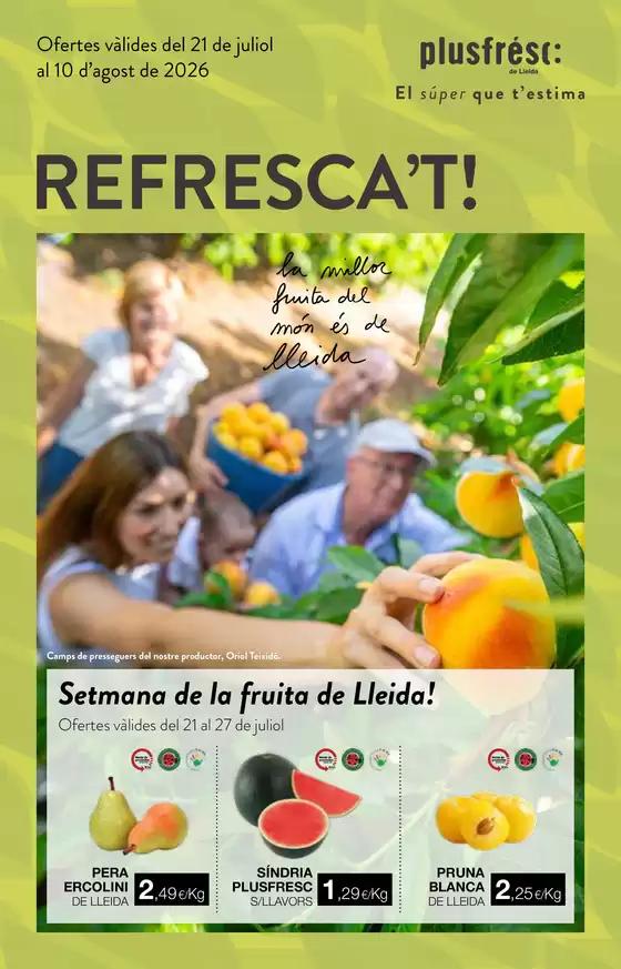 Catálogo Plusfresc en Betxí | Refrescat | 2026-07-21T00:00:00.000Z - 2026-08-10T00:00:00.000Z