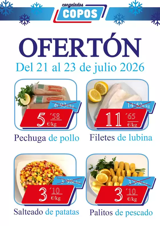 Catálogo Congelados Copos en Betxí | Ofertón | 2026-07-21T00:00:00.000Z - 2026-07-23T00:00:00.000Z