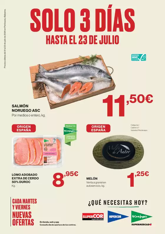 Catálogo Supercor | Solo 3 días | 2026-07-21T00:00:00.000Z - 2026-07-23T00:00:00.000Z