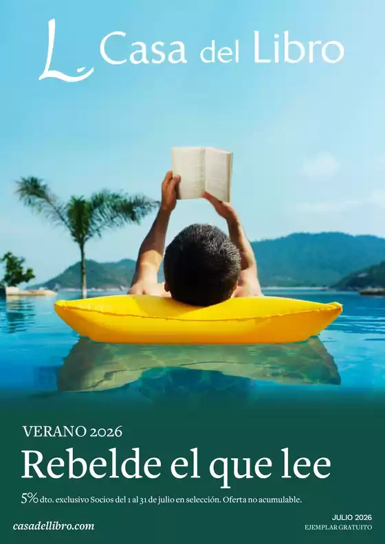 Catálogo Casa del Libro | Rebelde el que lee | 2026-07-21T00:00:00.000Z - 2026-07-31T00:00:00.000Z